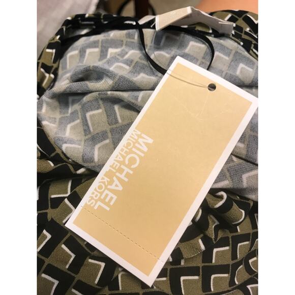 Michael Kors Surplice Double Ring Buckle Top - Picture 4 of 6